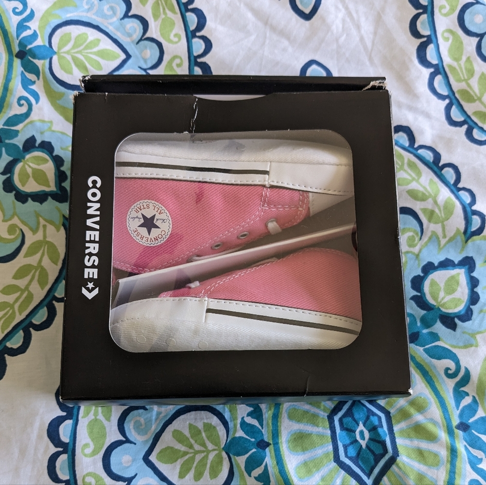 Converse Pink Baby Shoes